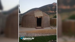نمای خانه ترکمن - اقامتگاه بوم گردی حافظ - کلاله - روستای زاوبالا